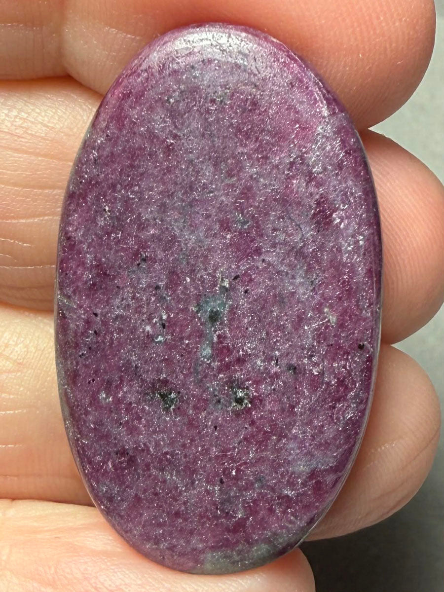 Oval 36x22mm Indian Ruby Cabochon 35