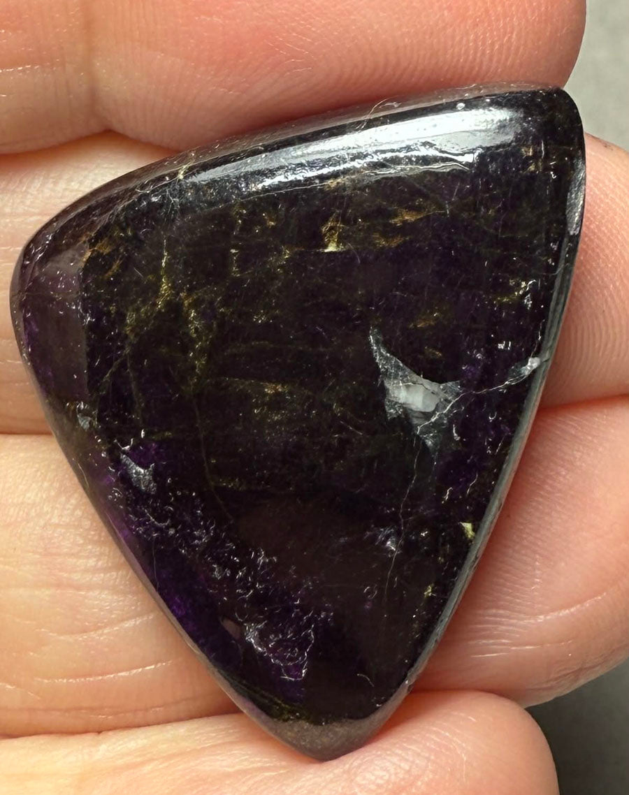 Freeform 33x25mm Purpurite Cabochon 37