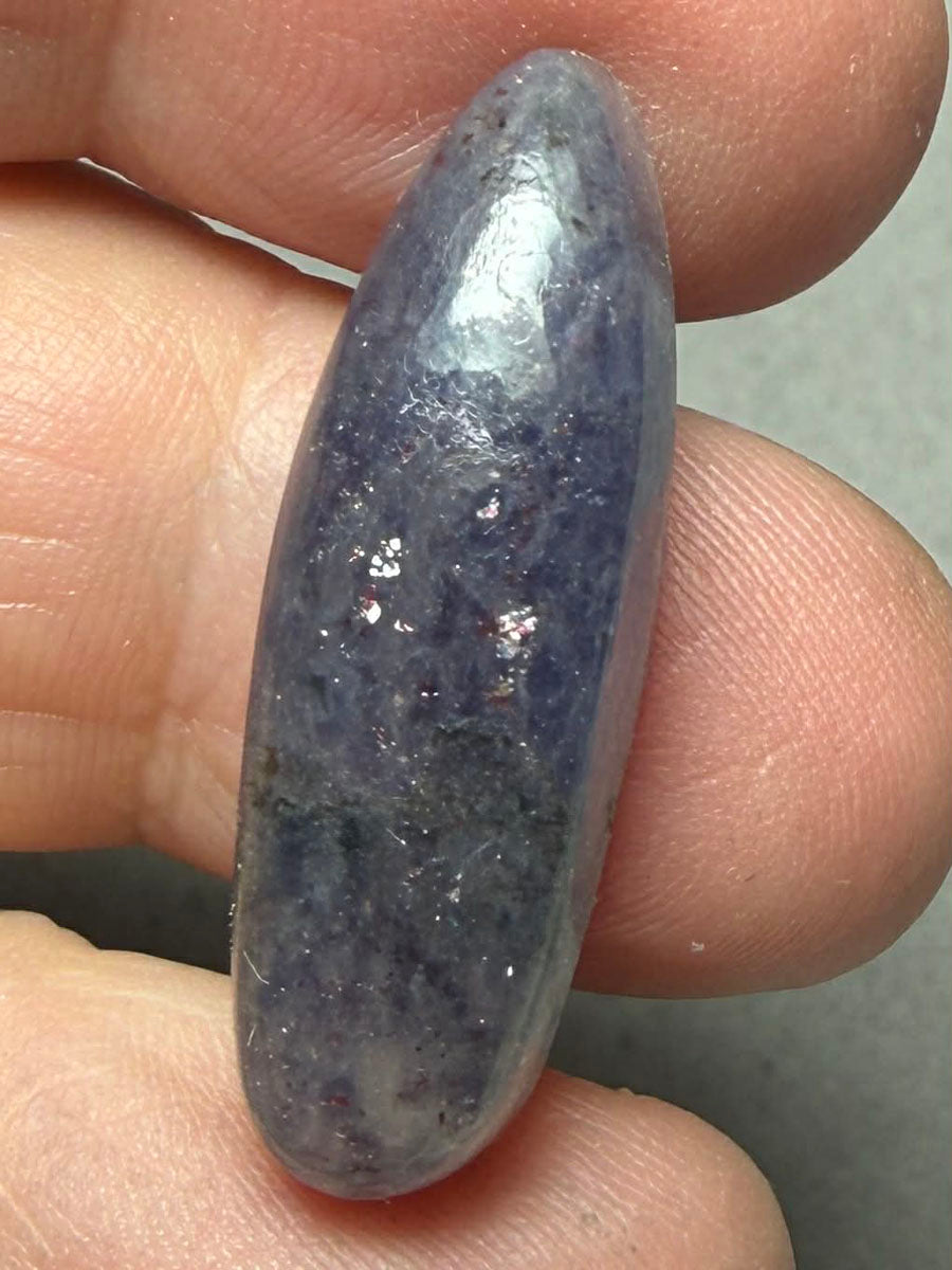 Freeform 30x10mm Iolite Cabochon 21