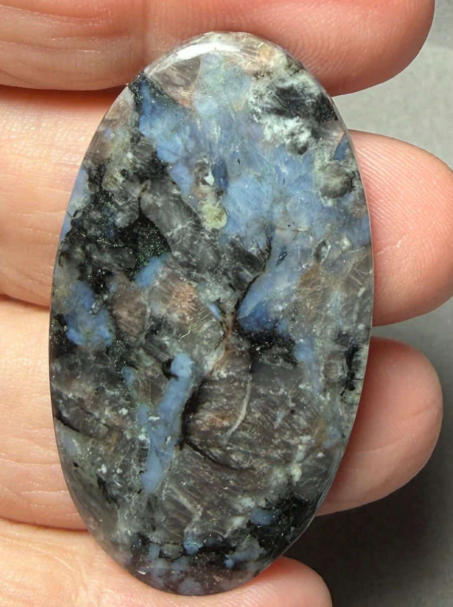 Oval 49x27mm Llanite Cabochon 33