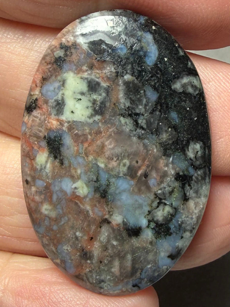 Oval 38x25mm Llanite Cabochon 45