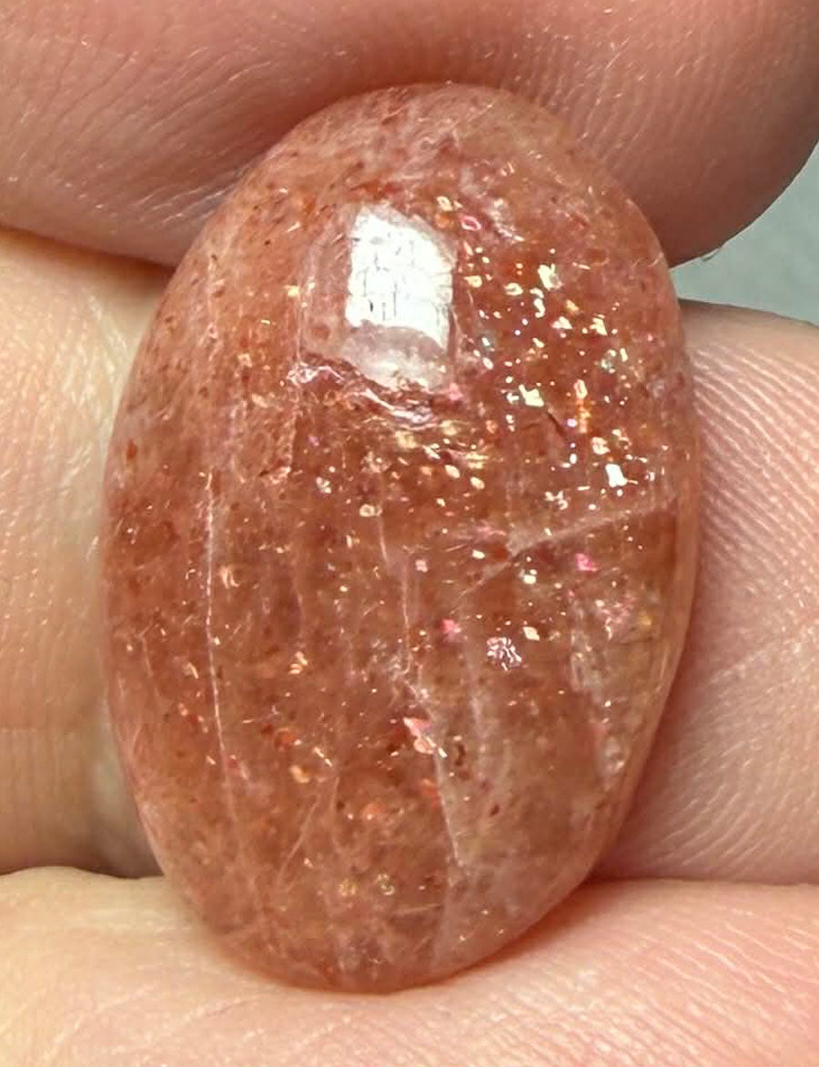 Oval 21x13mm Sunstone Cabochon 50