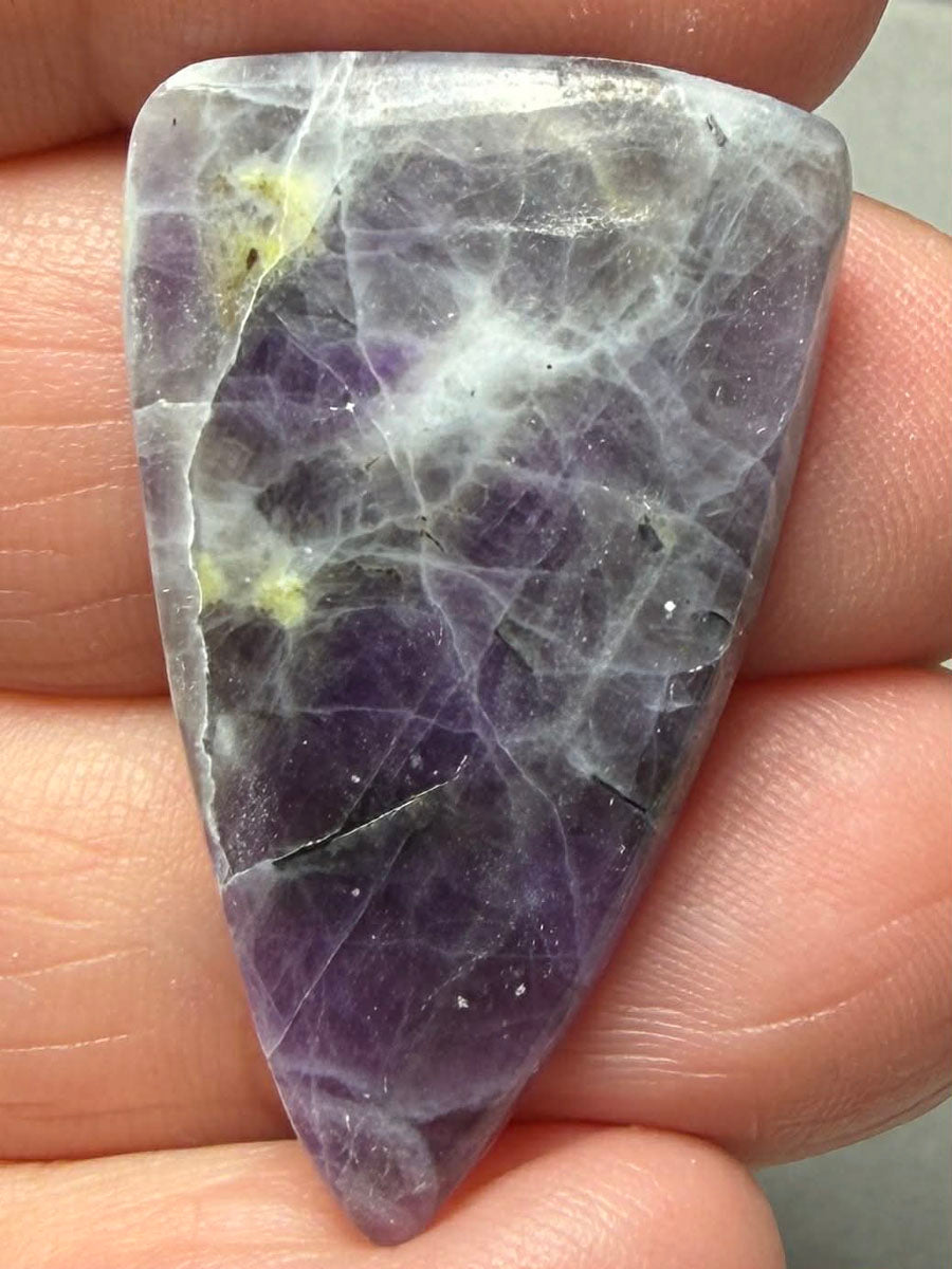 Triangle 34x20mm Morado Opal Cabochon 63