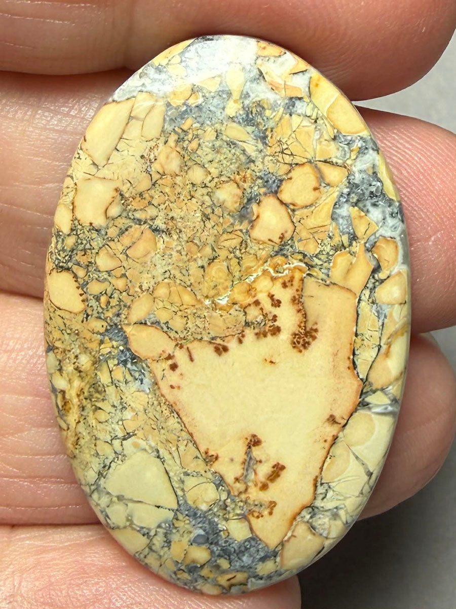 Oval 40x26mm Maligano Jasper Cabochon 46