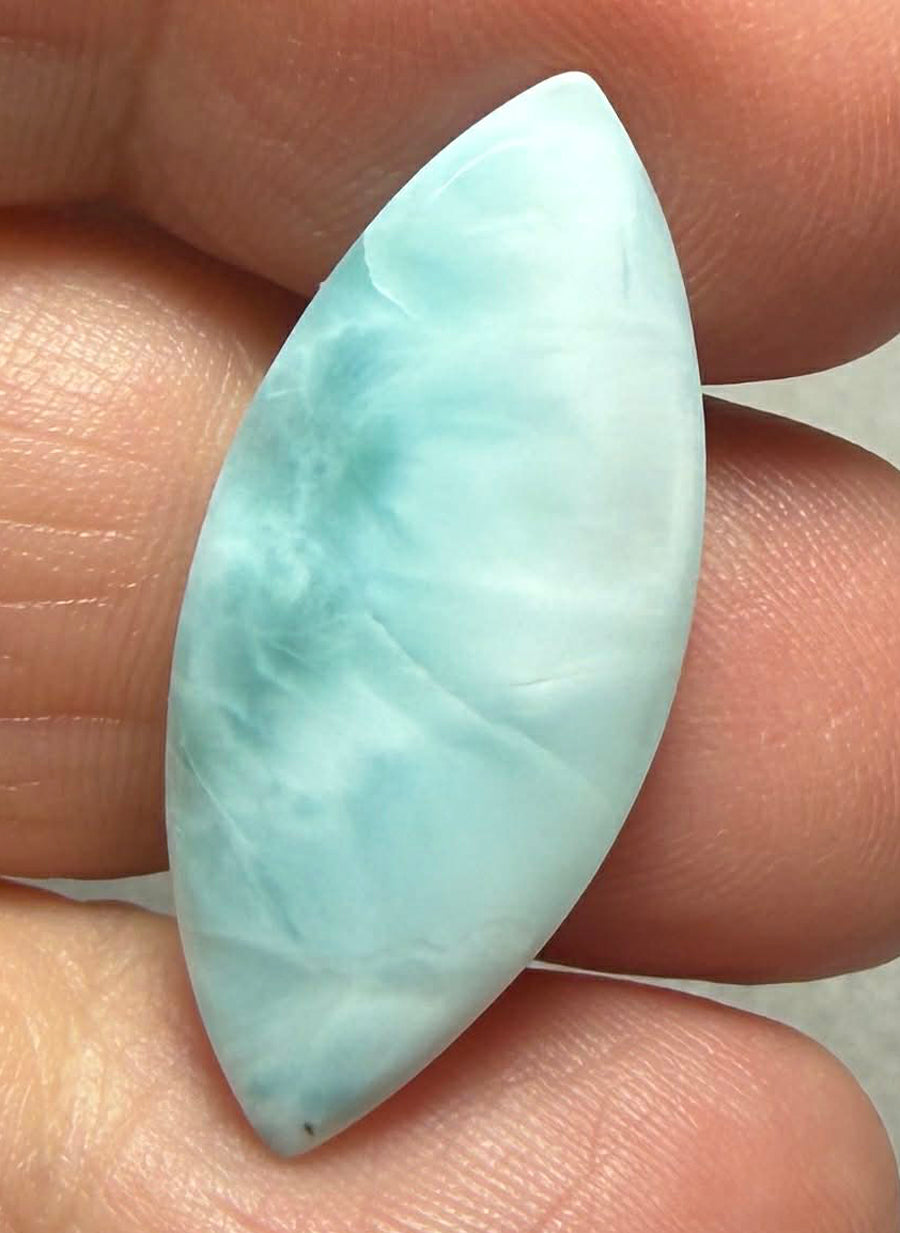 Marquise 30x13mm Larimar Cabochon 77