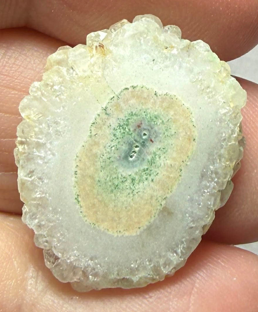 Freeform 25x20mm Natural Solar Quartz Slice 33