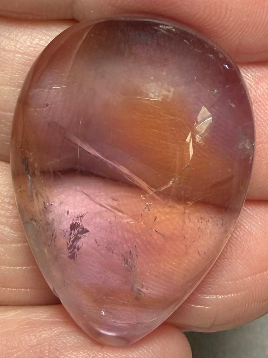 Teardrop 33x23mm Ametrine Cabochon 21