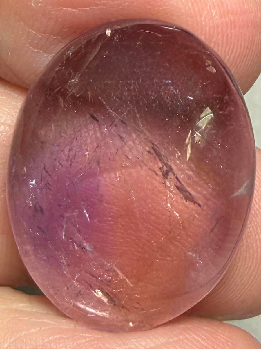 Oval 25x19mm Ametrine Cabochon 37