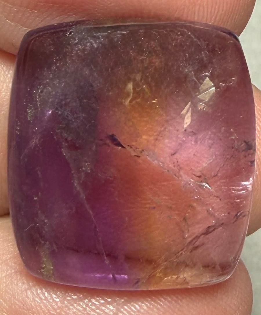 Rectangle 22x19mm Ametrine Cabochon 40