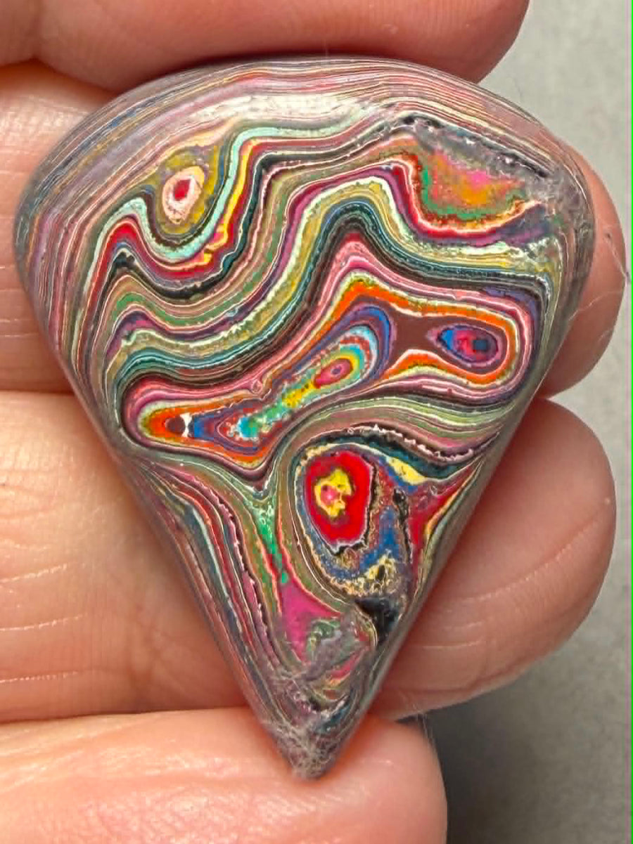 Teardrop 33x27mm Funkite Cabochon 03