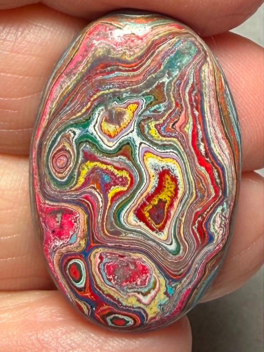 Oval 32x21mm Funkite Cabochon 42
