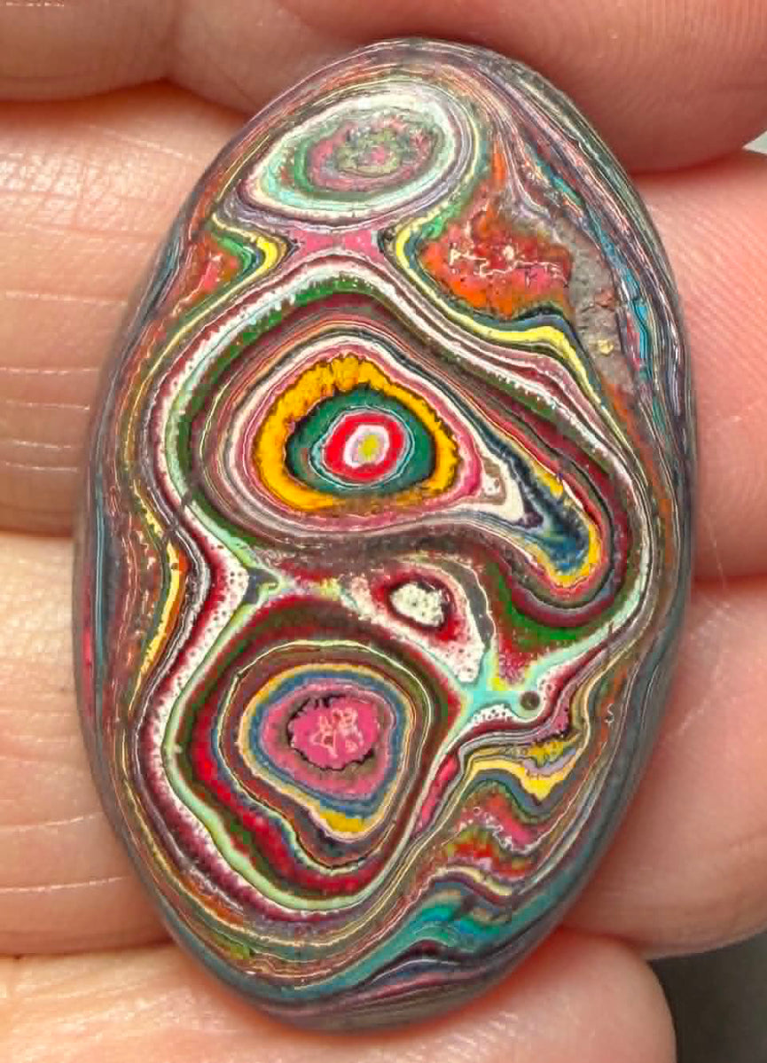 Oval 32x20mm Funkite Cabochon 43