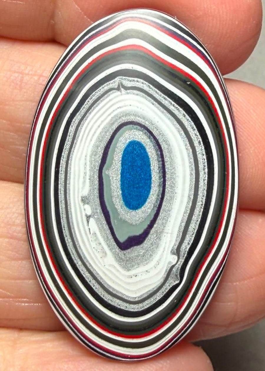 Oval 39x24mm Kenworth Fordite Cabochon 40