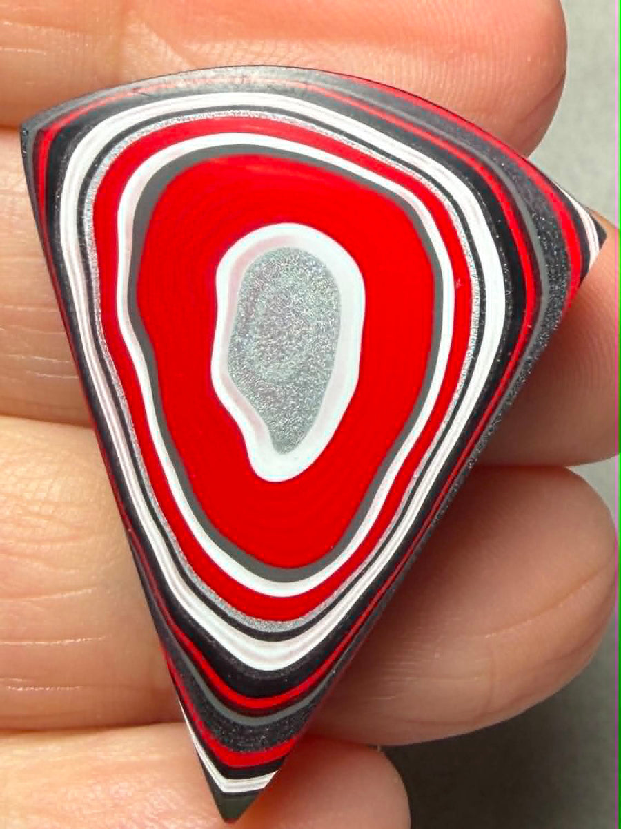 Freeform 36x28mm Kenworth Fordite Cabochon 53