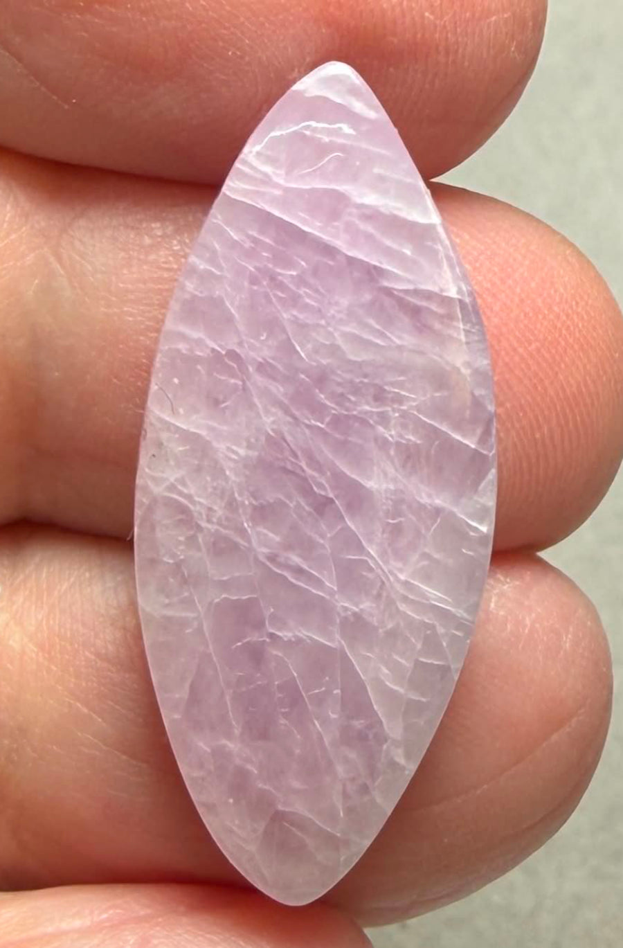 Marquise 39x16mm Kunzite Cabochon 27