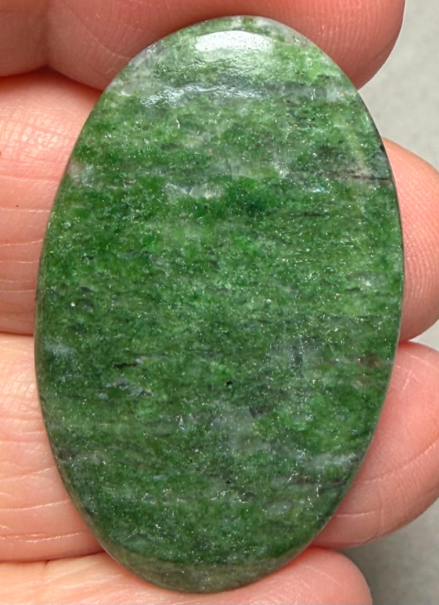 Oval 38x23mm Brazilian Fuchsite Cabochon 28