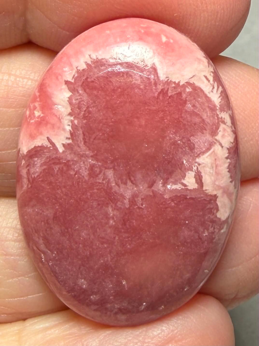 Oval 32x23mm Rhodochrosite Cabochon 63