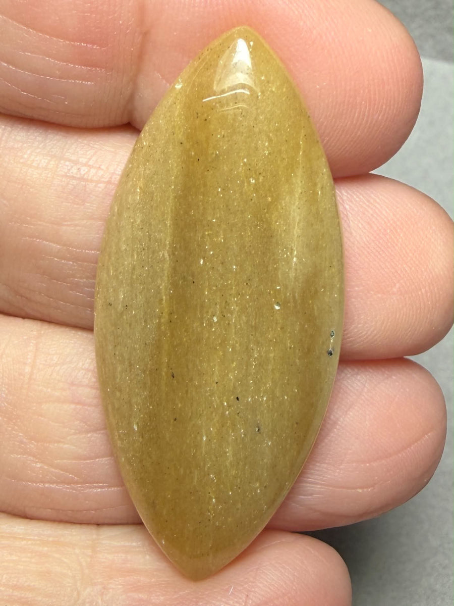 Marquise 45x20mm Golden Aventurine Cabochon 13