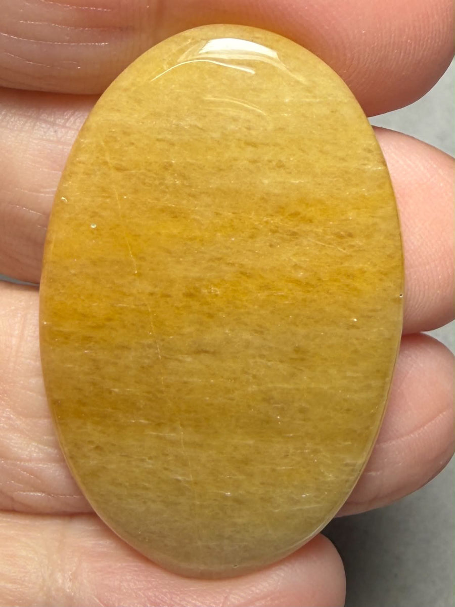 Oval 42x27mm Golden Aventurine Cabochon 15