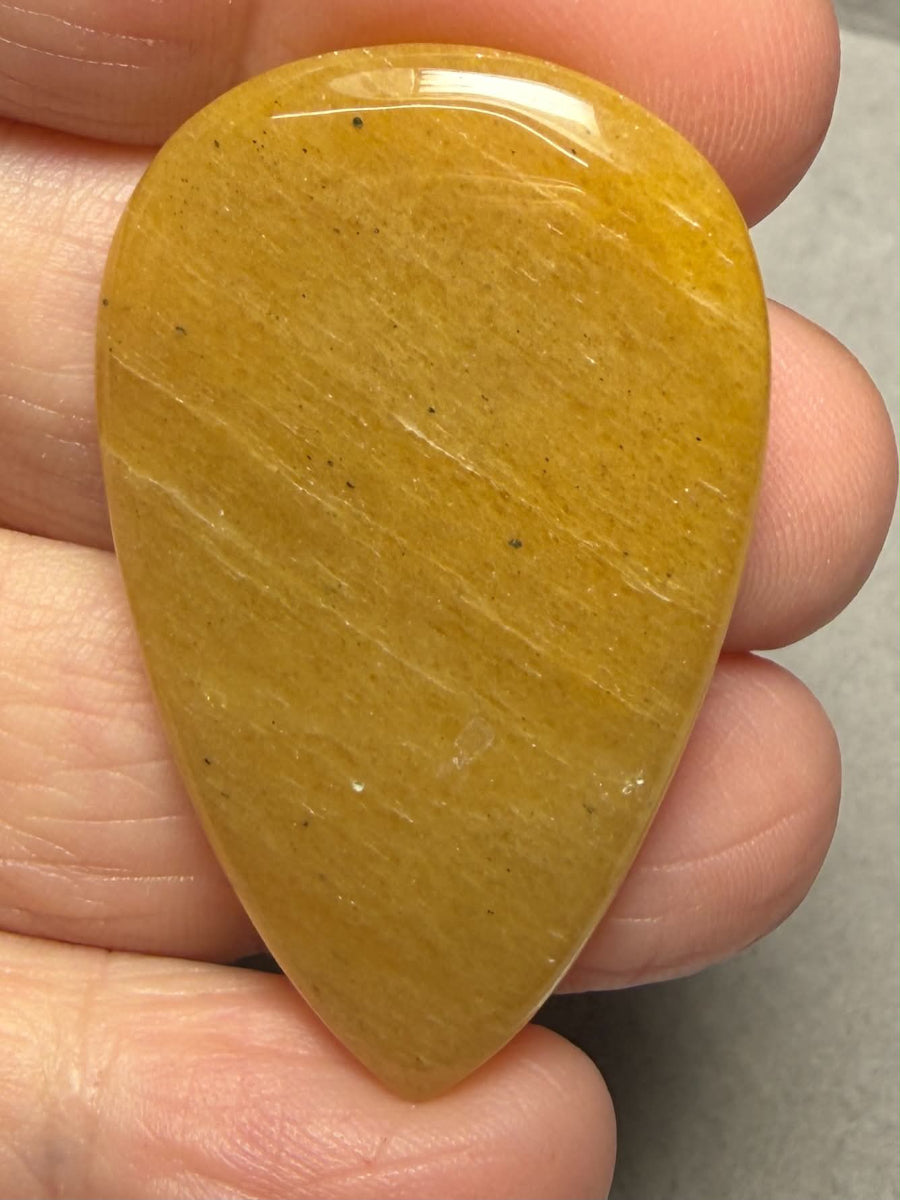 Teardrop 42x26mm Golden Aventurine Cabochon 31