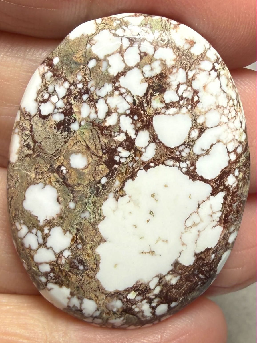 Oval 38x28mm Wild Horse Magnesite Cabochon 59