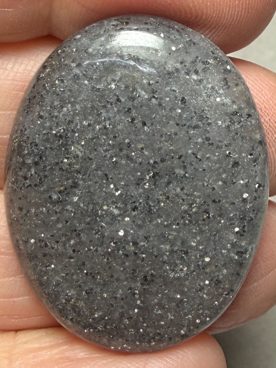 Oval 34x27mm Galaxy Star Sunstone Cabochon 17