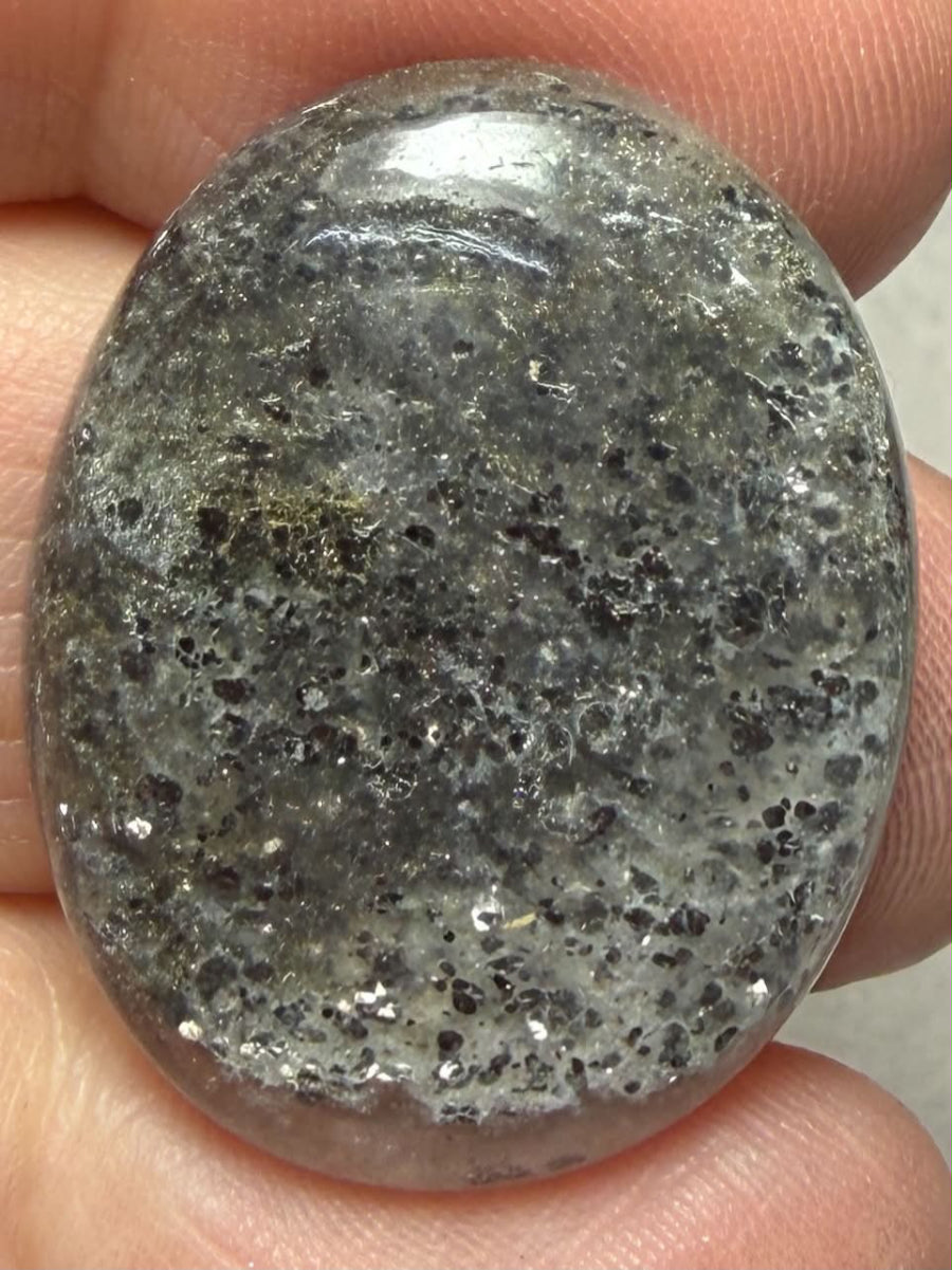 Oval 29x23mm Galaxy Star Sunstone Cabochon 28