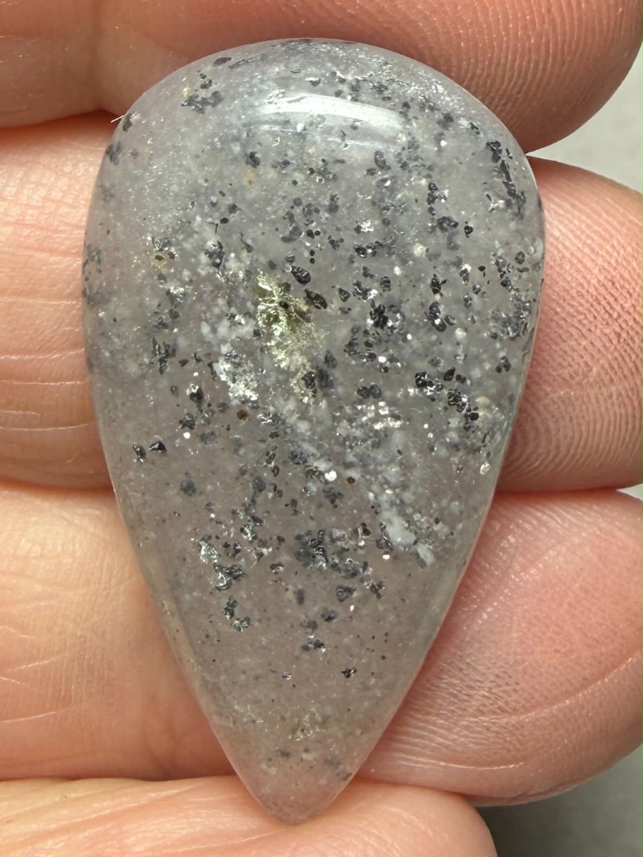 Teardrop 34x19mm Galaxy Star Sunstone Cabochon 29