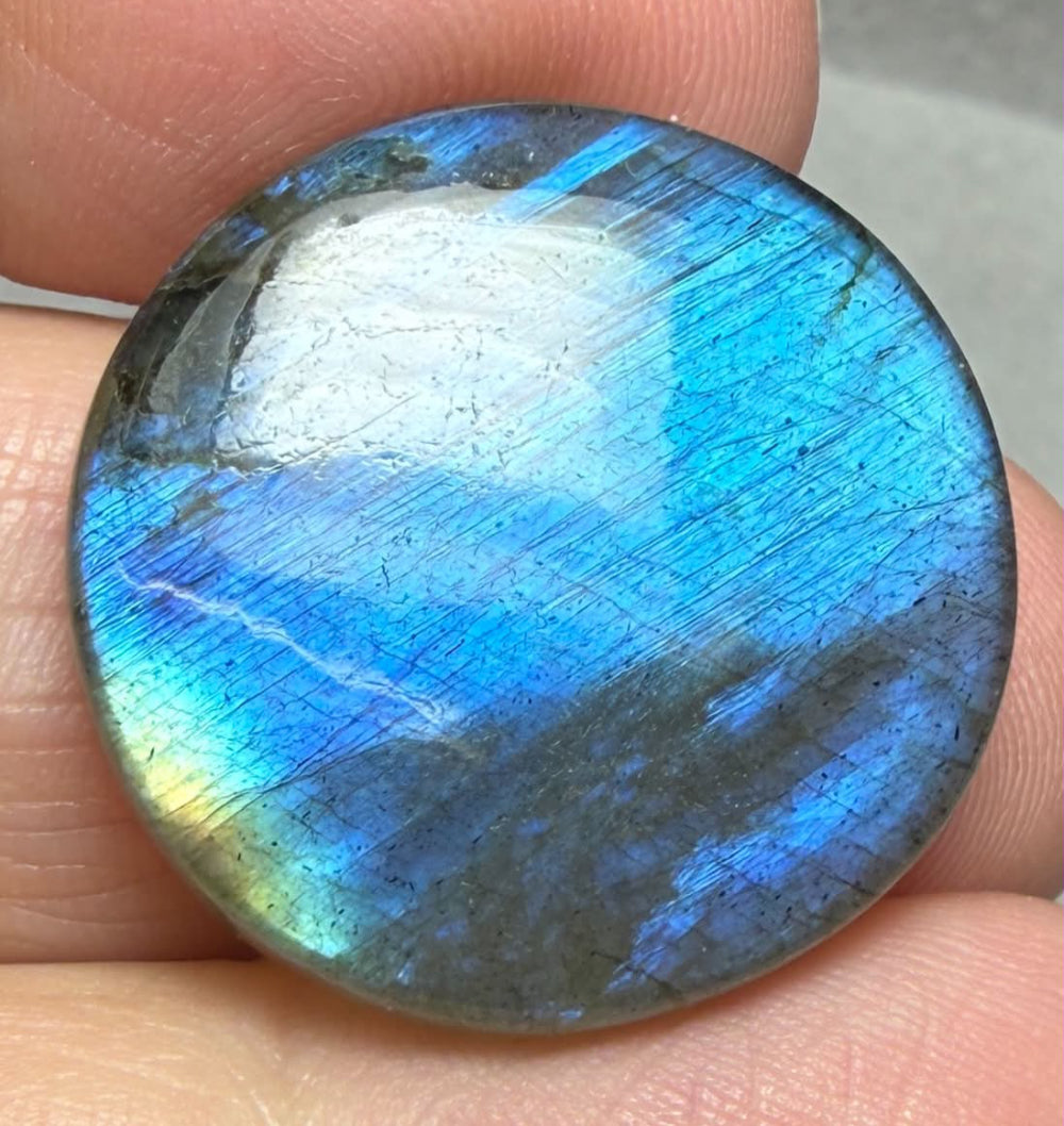 Round 24x24mm Labradorite Cabochon 312