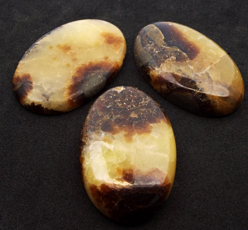 Single Oval 35mm to 40mm Long Septarian Cabochon