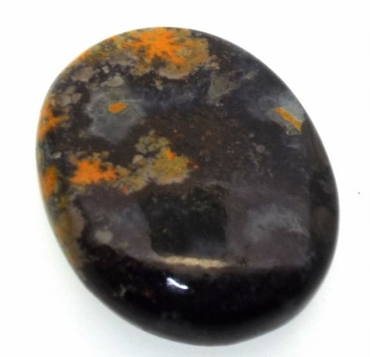 Oval 38x30mm Bumble Bee Jasper Cabochon 04
