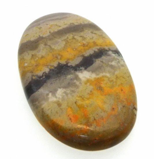Oval 43x25mm Bumble Bee Jasper Cabochon 07