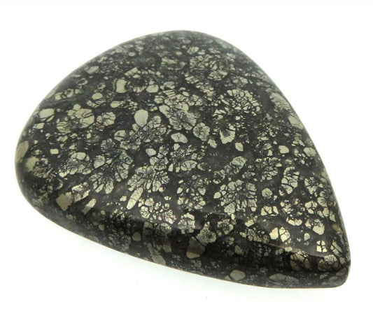 Teardrop 41x32mm Marcasite Cabochon 03
