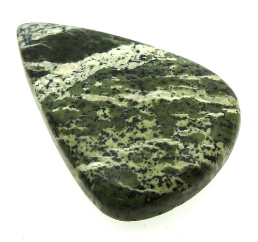 Teardrop 36x24mm Swiss Green Opal Cabochon 05
