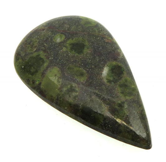 Teardrop 40x23mm Epidote Cabochon 01
