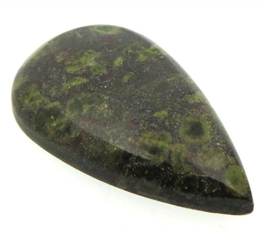 Teardrop 38x22mm Epidote Cabochon 05