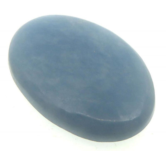Oval 35x23mm Angelite Cabochon 03