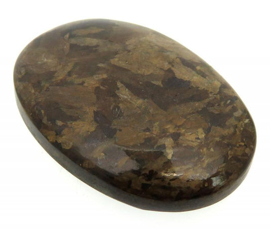 Oval 35x25mm Bronzite Cabochon 02