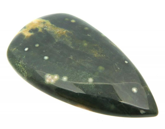 Teardrop 44x26mm Ocean Jasper Cabochon 04