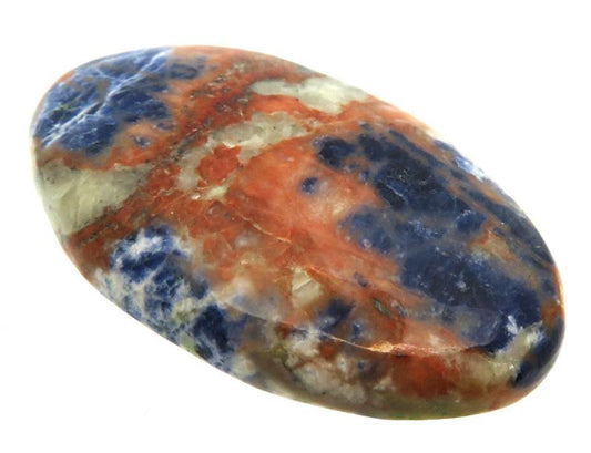 Oval 40x24mm Sunset Sodalite Cabochon 02