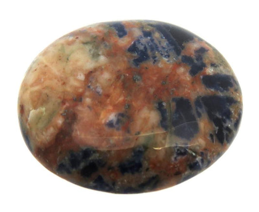 Round 28x28mm Sunset Sodalite Cabochon 06