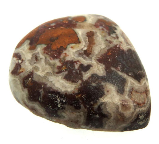 Teardrop 31x29mm Native Copper in Dolomite Cabochon 02