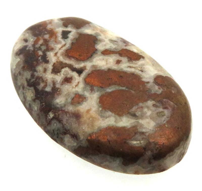 Oval 37x23mm Native Copper in Dolomite Cabochon 05
