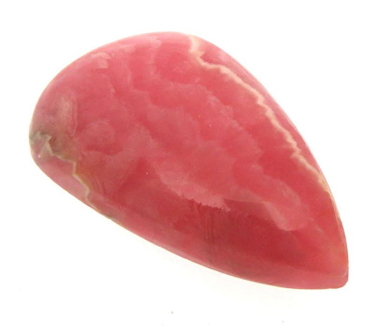 Teardrop 25x15mm Rhodochrosite Cabochon 06