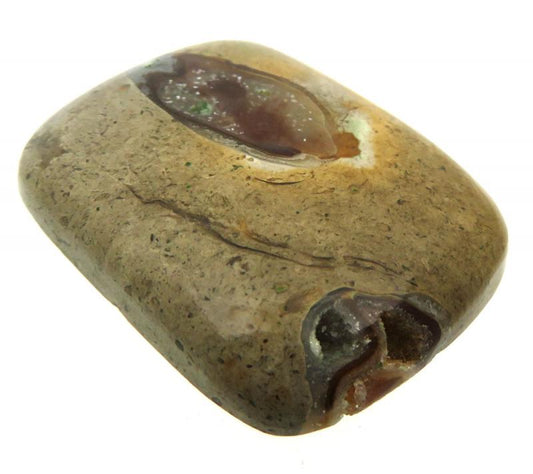 Rectangle 34x25mm Suji Stone Cabochon 02