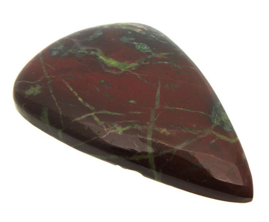Teardrop 41x27mm Dragon Blood Jasper Cabochon 05