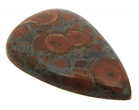 Teardrop 40x26mm Asteroid Jasper Cabochon 03