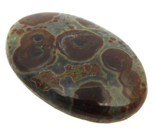 Oval 31x20mm Asteroid Jasper Cabochon 09