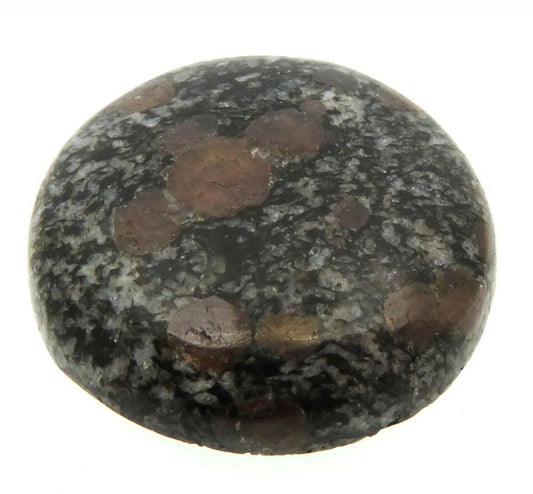 Round 26x26mm Spinel in Matrix Cabochon 07