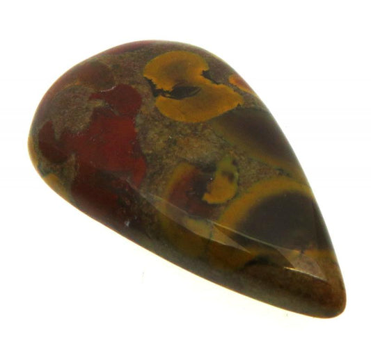 Teardrop 30x17mm Fruit Jasper Cabochon 04